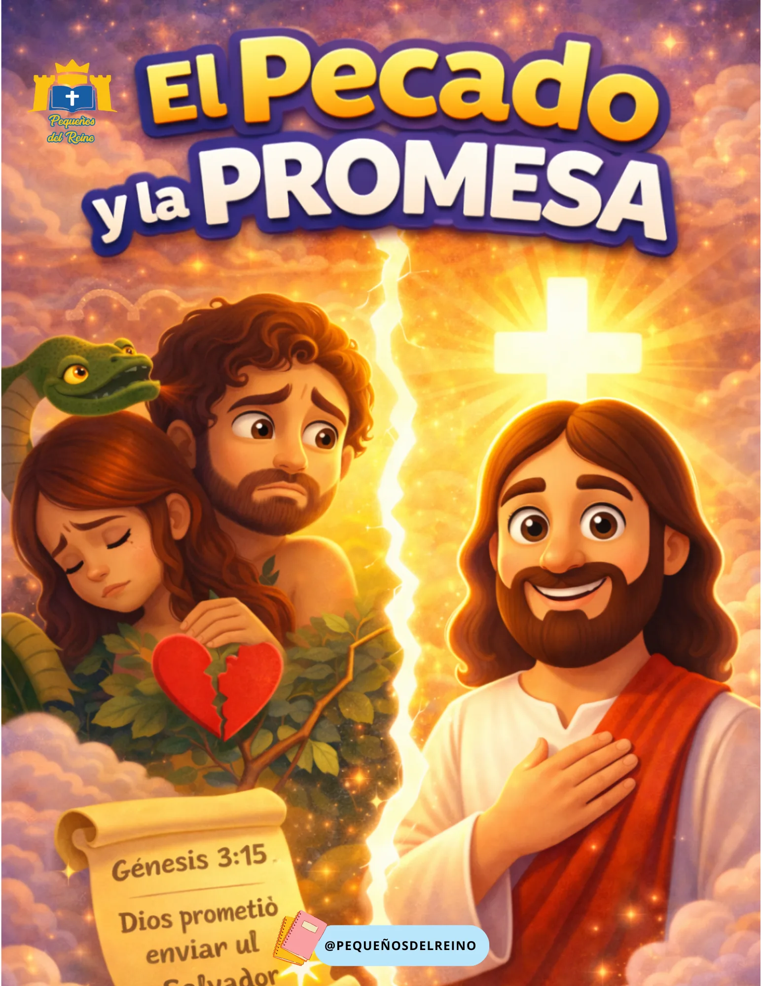 Portada de la clase bíblica El pecado y la promesa